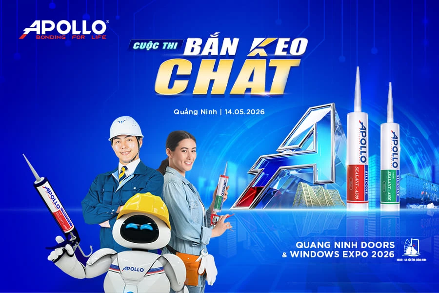 Cuộc thi “Bắn keo chất như Apollo” tại kết nối Ngành Cửa Việt Nam 2026